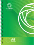 BLUERING Spirálfüzet A5 70 Lap Sima Bluering 5db/csomag (bluera5sima)