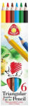 ICO Színes Ceruza/6 Háromszögletű Vastag Festett (7140133001)