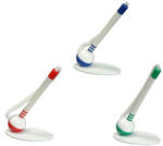 BLUERING Ügyféltoll fehér test gömb alakú talppal Bluering® , írásszín kék (AEC0909) - nyomtass-olcson