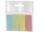 Memoris Jelölőcímke Papír 4x40 Lap 20x5 Mm Vegyes Pastel Színek Mf940451 (mf940451p)