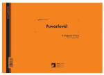  D. Gépjármű 17/V fuvarlevél, 50x3 lapos, A/4, fekvő