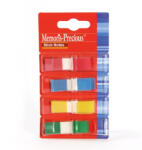 Memoris Jelölőcímke Mf940509 Műanyag 4x25lap 12x55mm Vegyes Színekben (mf940509)