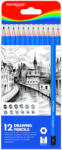 Keyroad Grafitceruza hatszögletű 12 db/bliszter Keyroad (KR972271) - nyomtass-olcson