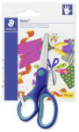  Olló, iskolai, 14 cm, balkezes, STAEDTLER "Noris Club", kék