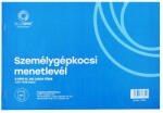 Bluering Személygépkocsi menetlevél 100 lapos tömb A/4 fekvő D. GEPJ. 31