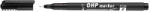 ICO Top Marker Permanent F 0, 5mm Fekete 10db (icoohptopffk)