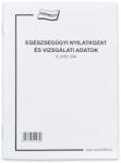 Nyomell Egészségügyi nyilatkozat és vizsgálati adatok 8 lapos füzet C. 3151-2/A (C.3151-2/A) - nyomtass-olcson