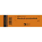 Nyomell Ellenőrző Sorszámtömb D. 2. 140x40mm Kék