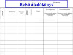  Átadókönyv (ATADO) - nyomtass-olcson
