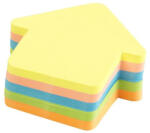 Info Notes Jegyzettömb öntapadós 250lap Nyíl Alakú 5 Neon Szín (ev6c16)