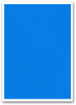 Bluering Etikett címke, 210x297mm, 1 címke/lap kék Bluering® (BRET111K) - nyomtass-olcson