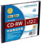 Esperanza CD-RW újraírható lemez 700mb 12x ESPERANZA (2071) - nyomtass-olcson