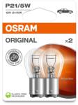 OSRAM Set 2 becuri auto Osram Original P21/5W 5W 12V 7528-2BL