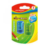 Keyroad Hegyező 1 lyukú tartályos 2 db/bliszter Cup Sharpy vegyes színek (KR972057) (KR972057)