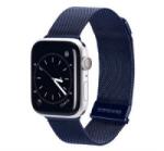 Dux Ducis pótszíj (egyedi méret, kicsi, alumínium, milánói, mágneses) SÖTÉTKÉK Apple Watch Series 10 42mm / Watch Series 9 41mm / Watch (GP-145245)