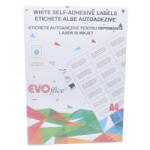 Evo Etikett címke, 105x42, 4mm, 100 lap, 14 címke/lap (-L14) (EVO-L14) - aqua