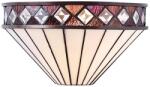 Endon Lighting 64149 - Aplică de perete Tiffany FARGO, 1xE14/40W/230V (EN0118)