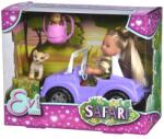 Evi Love Set papusa Evi Love si vehicul safari Papusa