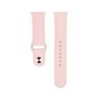 DEVIA DELUXE SPORT pótszíj (egyedi méret, kicsi, szilikon, állítható) RÓZSASZÍN Apple Watch Series 5 40mm / Watch Series 4 40mm / Watch (GP-165921)