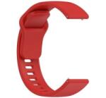 gigapack Pótszíj (egyedi méret, szilikon) PIROS Xiaomi Redmi Watch 5 Lite / Redmi Watch 5 Active ' csomagolás' (GP-164571)