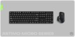 Artimo Desk Mat Micro Series Mikroszálas Textil Egérpad M 80x40 cm, Világos szürke