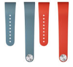 Sony pótszíj 2db (egyedi méret, szilikon, állítható) PIROS/SÖTÉTKÉK Smartband SWR30 (SWR310) (SWR310)