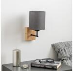 Brilagi Lampă de perete BRILAGI NUBILA WOOD 1xE27/25W/230V stejar/antracit (BG1561G)