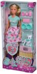 Simba Toys Papusa Steffi Love Kitty Love, 33 cm Papusa