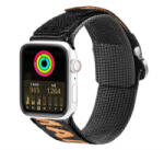 Dux Ducis pótszíj (egyedi méret, nagy, nylon, tépőzáras, légáteresztő, állítható) NARANCSSÁRGA Apple Watch Series 10 46mm / Watch Ultra