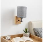Brilagi Lampă de perete Brilagi NUBILA WOOD 1xE27/25W/230V stejar/gri (BG1561O)