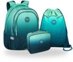 COOLPACK - Factor X iskolatáska szett Blue Lagoon (F002690-2-szett)
