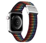 Dux Ducis pótszíj (egyedi méret, nagy, textil, csíkos, állítható) SZÍNES Apple Watch Series 10 46mm / Watch Ultra 2 49mm / Watch Series 9