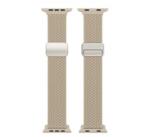 Dux Ducis MIXTURE PRO pótszíj (egyedi méret, kicsi, nylon, mágneses) BÉZS Apple Watch Series 10 42mm / Watch Series 9 41mm / Watch Series 8 41mm