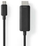 Nedis USB 3.0 Type C HDMI 2.0 Átalakító Fekete 2m CCGL64655BK20 (CCGL64655BK20)