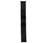DEVIA ELEGANT LINK pótszíj (egyedi méret, nagy, fém, állítható) FEKETE Apple Watch Series 5 44mm / Watch Series 4 44mm / Watch Series 3 42mm (GP-169184)
