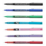 Pilot Rollertoll 0, 3mm, kupakos tűhegyű V5 HI-Tecpoint , írásszín lila (BX-V5-V) (BX-V5-V)