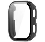 gigapack Műanyag keret (BUMPER, ütésállóság + kijelzővédő üveg) FEKETE Amazfit Bip 6 ' csomagolás' (GP-169284)