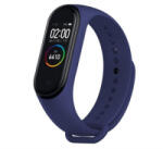 DEVIA DELUXE SPORT pótszíj (egyedi méret, szilikon, állítható) SÖTÉTKÉK Xiaomi MI Band 4 / MI Band 3 (GP-136587)