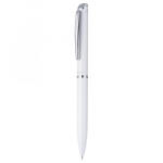 Pentel Rollertoll 0, 35mm, fém fehér test, Energel , írásszín kék (BL2007W-AK) (BL2007W-AK)