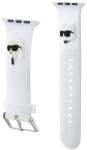 Karl Lagerfeld Karl and Choupette Head NFT Apple Watch 38/40/41mm szíj, fehér (KLAWMSLKCNH) - phoner