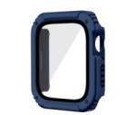 gigapack Műanyag keret (ütésálló + kijelzővédő üveg) SÖTÉTKÉK Apple Watch Series 2 38mm / Watch Series 1 38mm / Watch Series 3 38mm (GP-125074)