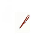 Durable Textil szalag karabinerrel, 10 db/csomag, piros (813703)
