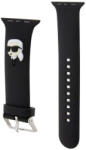 Karl Lagerfeld Karl Head NFT Apple Watch 38/40/41mm szíj, fekete (KLAWMSLKNK) - phoner