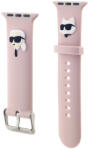 Karl Lagerfeld Karl and Choupette Head NFT Apple Watch 42/44/45/46/49 szíj, rózsaszín (KLAWLSLKCNP) - phoner