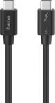 Hama Кабел "USB-C" Thunderbolt-5, 80 Gbit/s, 5A, 240W, Ultra-HD 8K, 1.00 m (HAMA-200796) - cybertrade