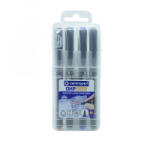 Centropen Alkoholos marker készlet, 1mm, M OHP 2637, 4 különböző szín (A-626370401) (A-626370401) - aqua