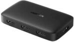 UGREEN Switch HDMI 3 in 1 Ugreen CM332, port Micro USB, cu telecomanda (CM332)