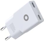 Mobile Origin Incarcator retea GaN Mobile Origin Slim MO18, 2 x USB-C, 30W, Alb (MO-GAN30W-MO18)