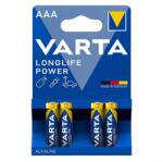 VARTA tartós elem (AAA, R3, 1.5V, alkáli) 4db/csomag 4903121414 (4903121414)