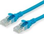 Roline 21.15. 2642 RJ45 Hálózati kábel, patchkábel CAT 6 S/FTP 2.00 m Kék Kettős árnyékolás, Halogénmentes, Lángálló 1 db (JAB-3407473) (JAB-3407473)